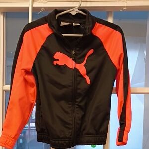 Puma Black and Red Kids Sweatshirt